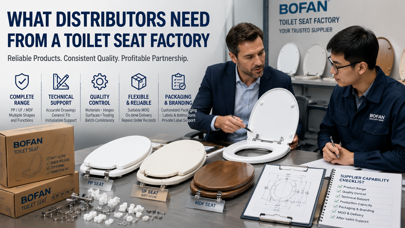 What Distributors Need from a Toilet Seat Factory