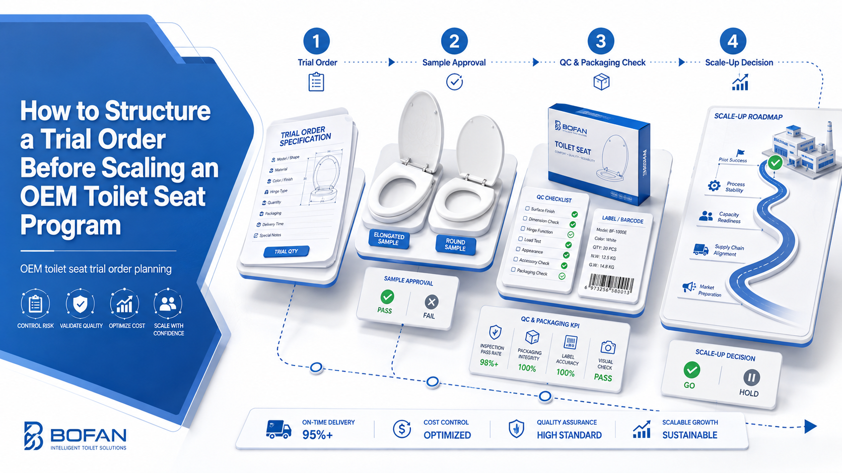 How to Structure a Trial Order Before Scaling an OEM Toilet Seat Program