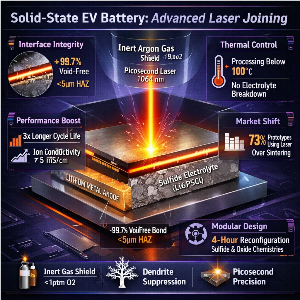 2026 Solid-State EV Prototypes: Laser Joining Selected for Pilot-Scale Production