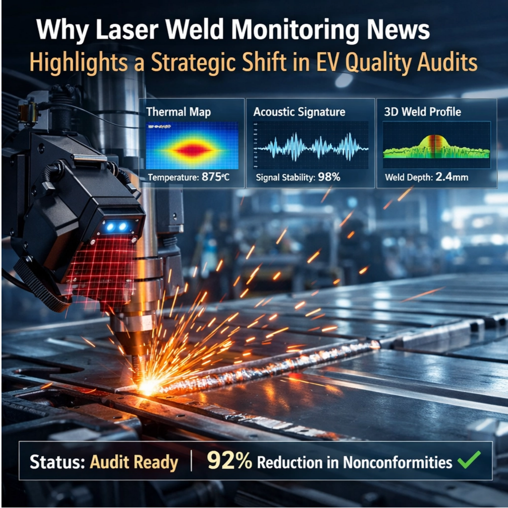 Quality Management News: EV Plants Add Real-Time Laser Weld Monitoring to Pass Audits