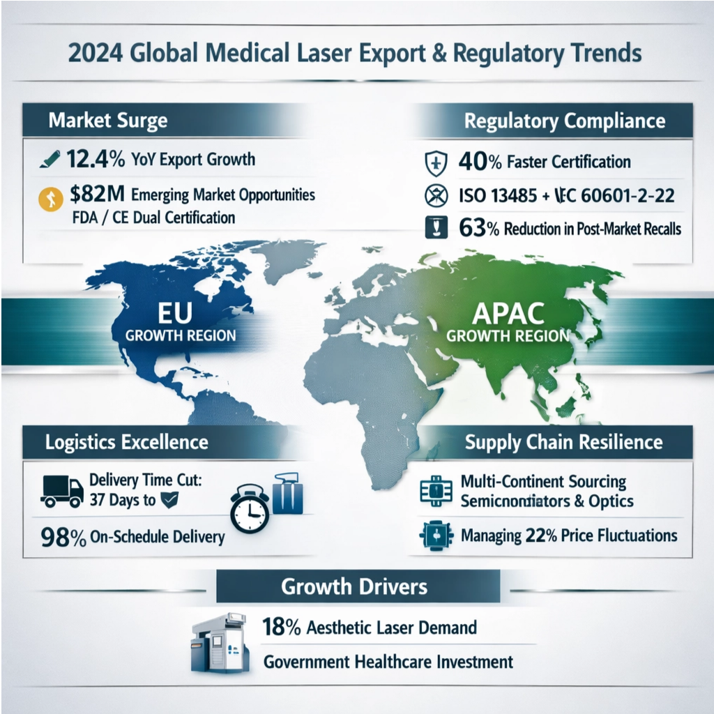 Global Trade News: Medical Laser Equipment Exports Rise Despite Regulatory Pressure