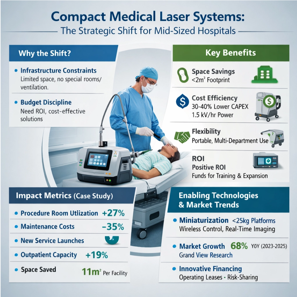 2026 Market Insight: Mid-Sized Hospitals Start Adopting Compact Medical Laser Systems
