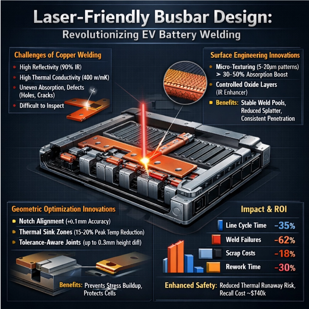 EV Component Supplier News: Busbar Manufacturers Introduce Laser-Friendly Designs