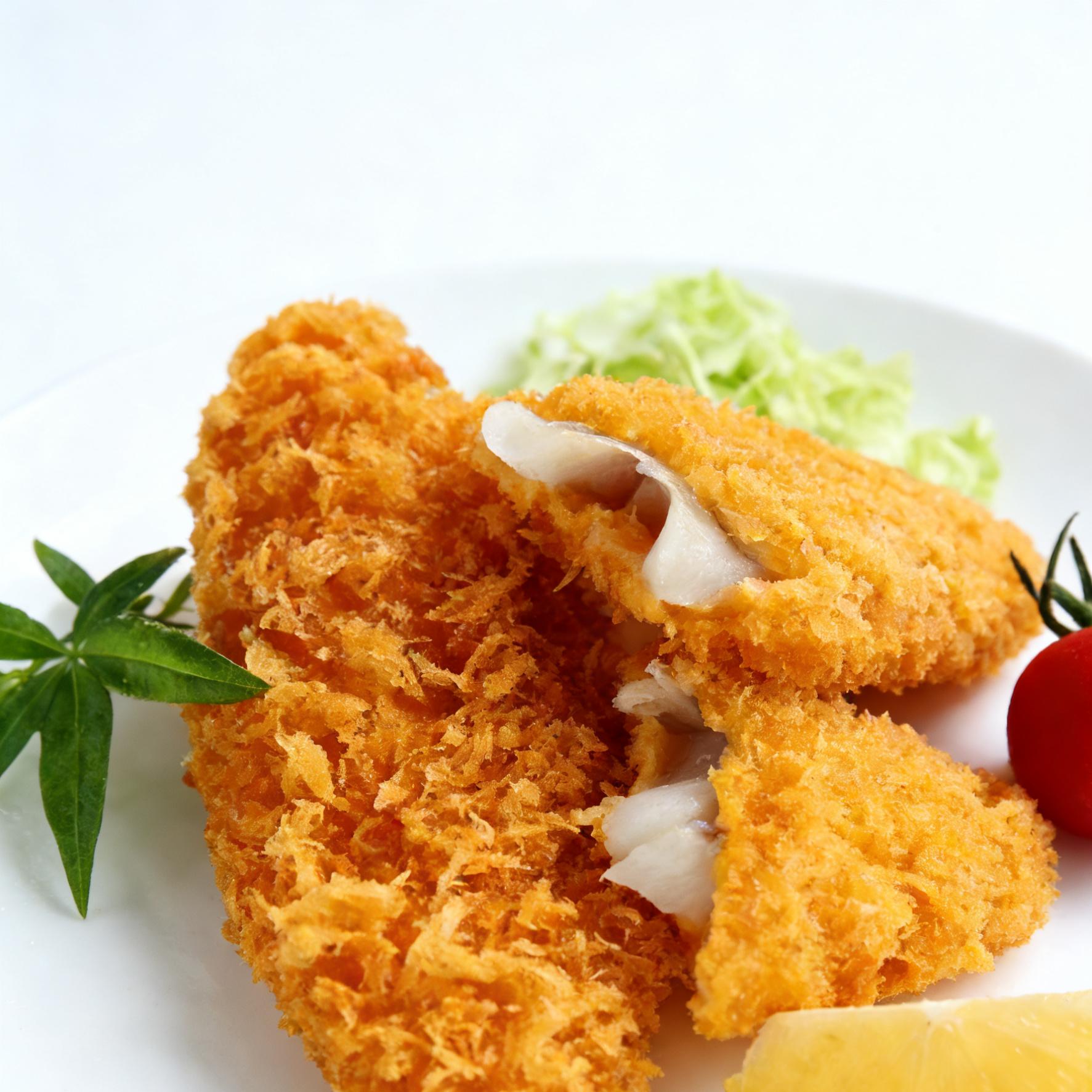 冷凍パン粉付きタラフィレ