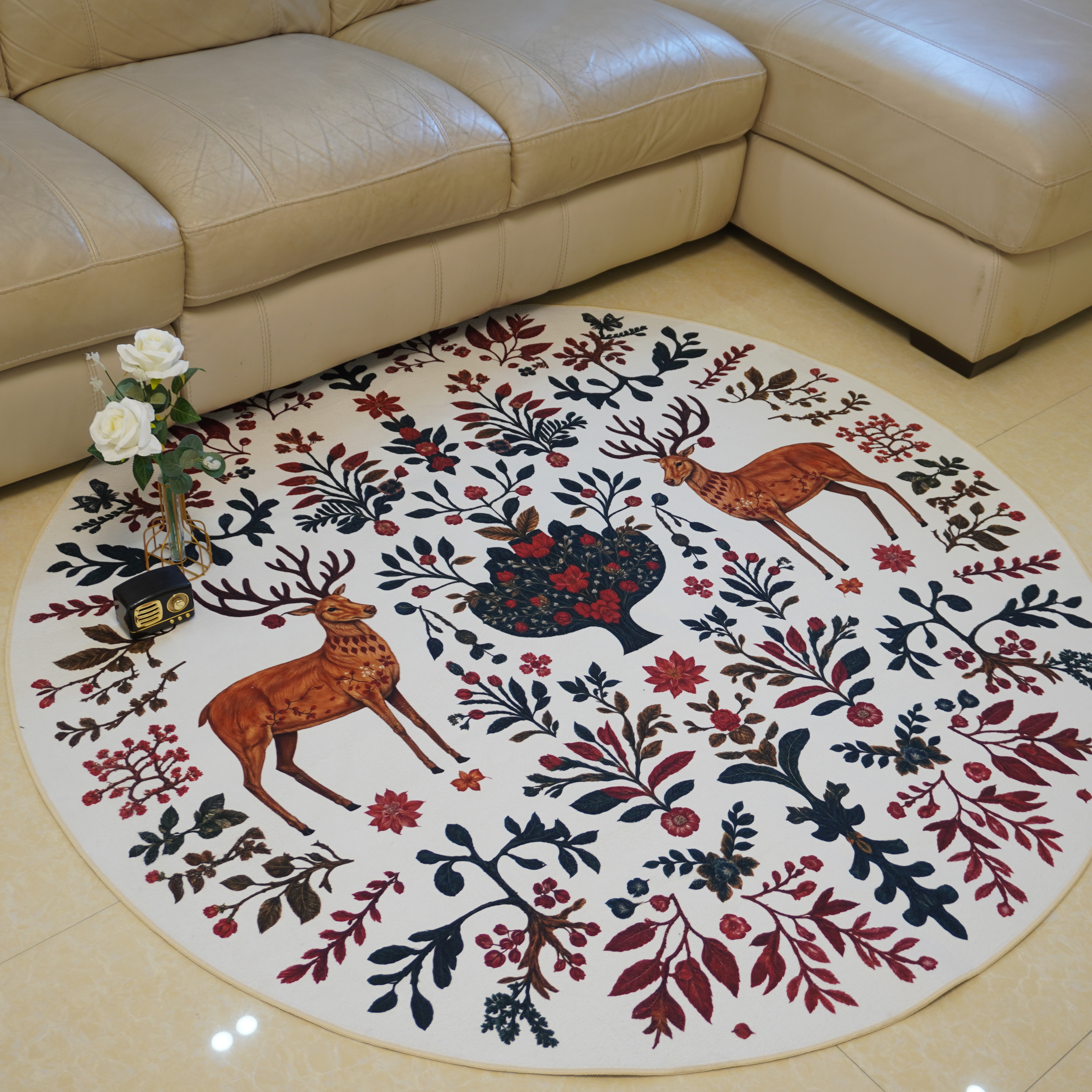 How Floral Area Rugs Enhance Home Aesthetics and Comfor