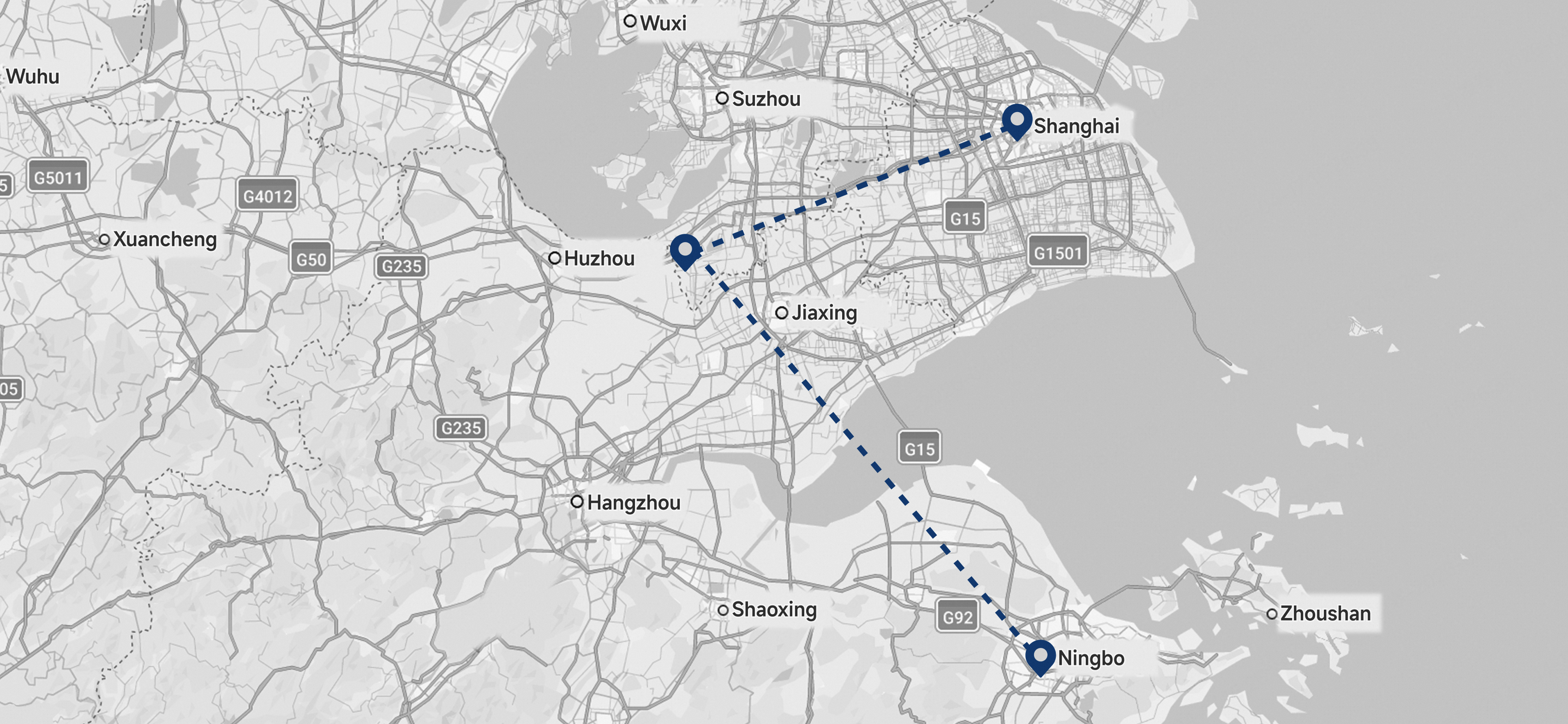 Access to Shanghai & Ningbo ports