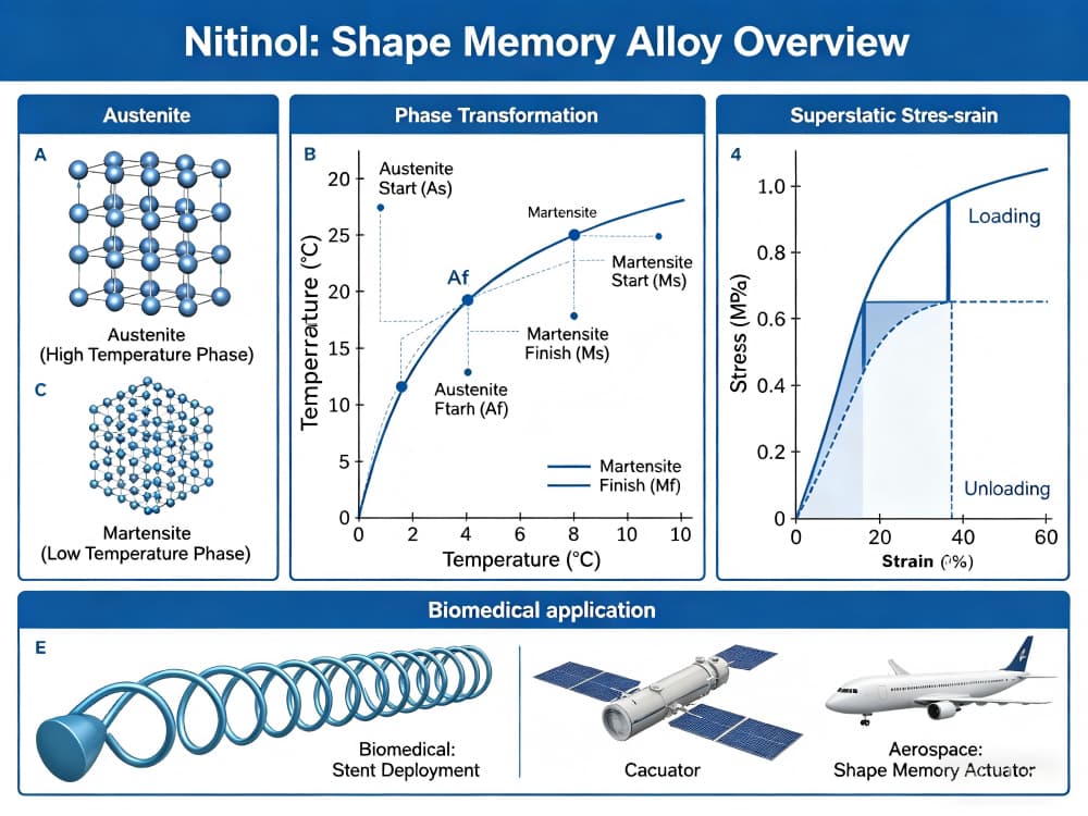 Nitinol: Understanding the Extraordinary Properties of a Smart Alloy