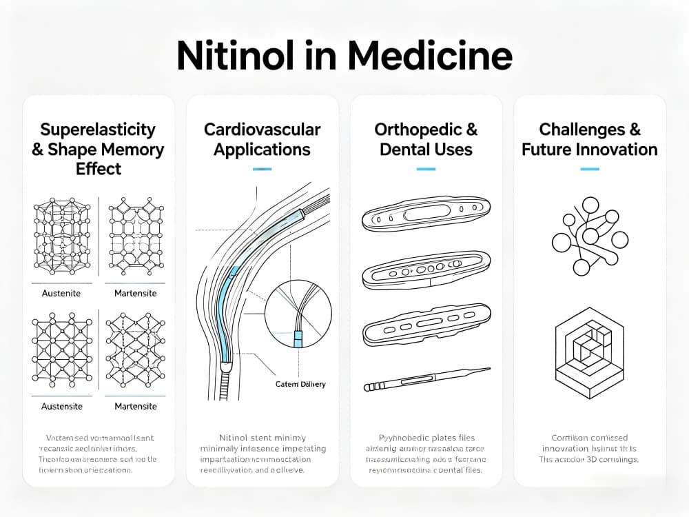 Nitinol in Medicine: The Alloy That Transformed Minimally Invasive Surgery