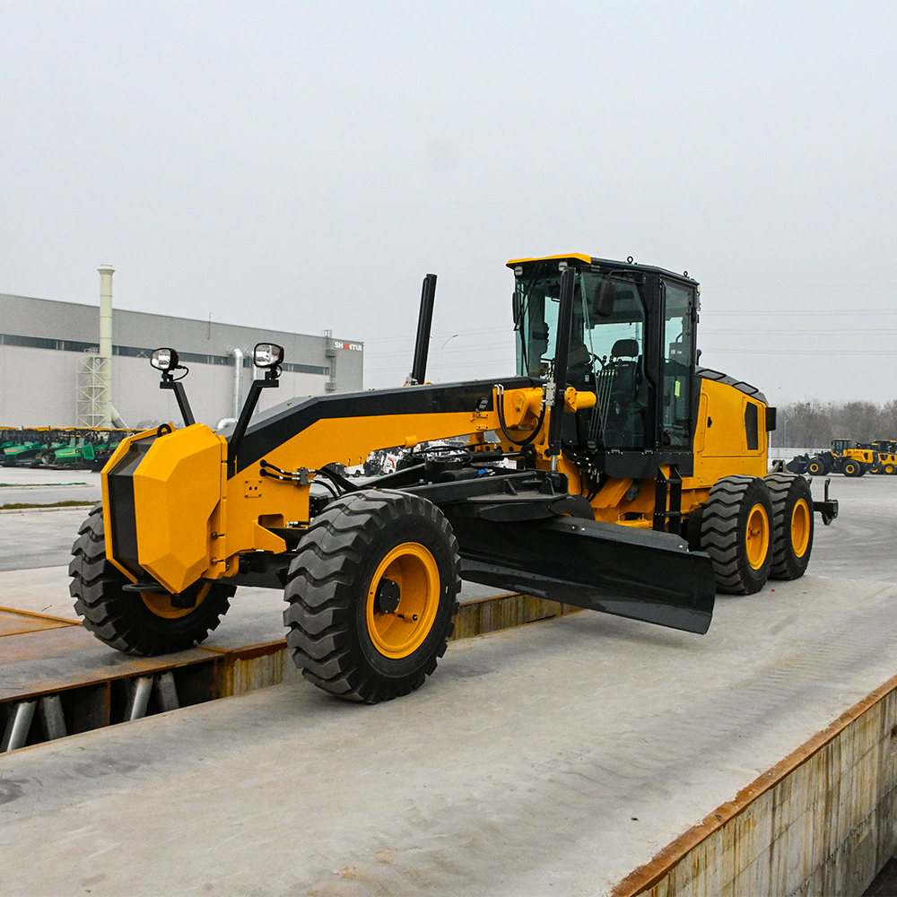 Shantui SG17-B6 14.8 Ton Motor Grader – Cummins 180HP Engine, 3660mm Moldboard for Road Construction & Site Preparation