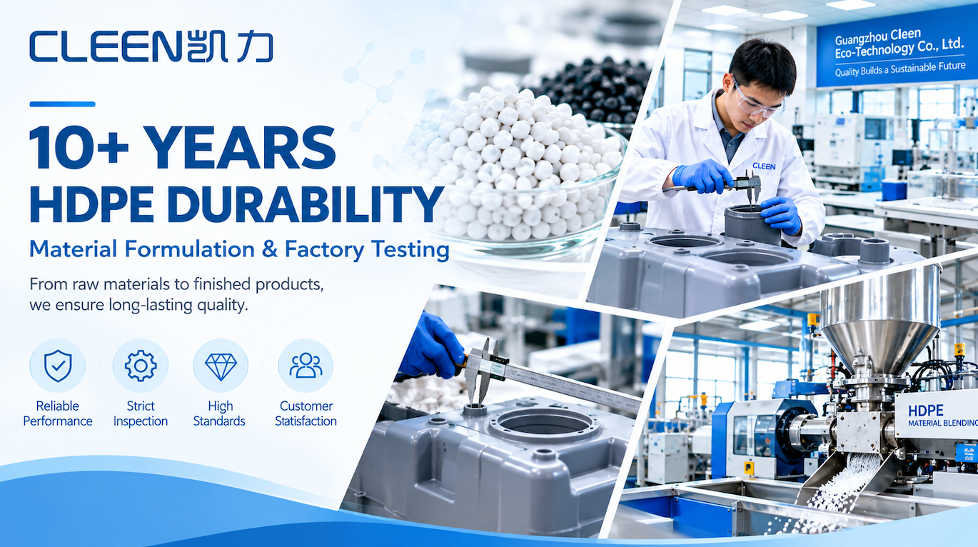 How We Formulate HDPE for 10+ Years Lifespan: Inside Our Guangzhou Factory Laboratory