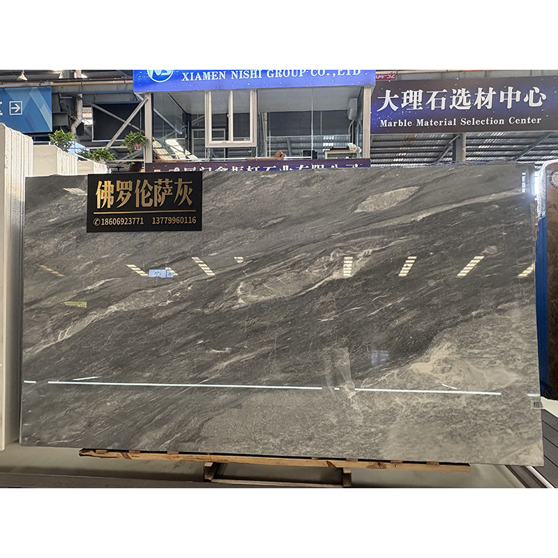 Hot Sale Luxury Florence Grey Marble Slabs | Perfect for Floors, Walls, Stairs & Countertops