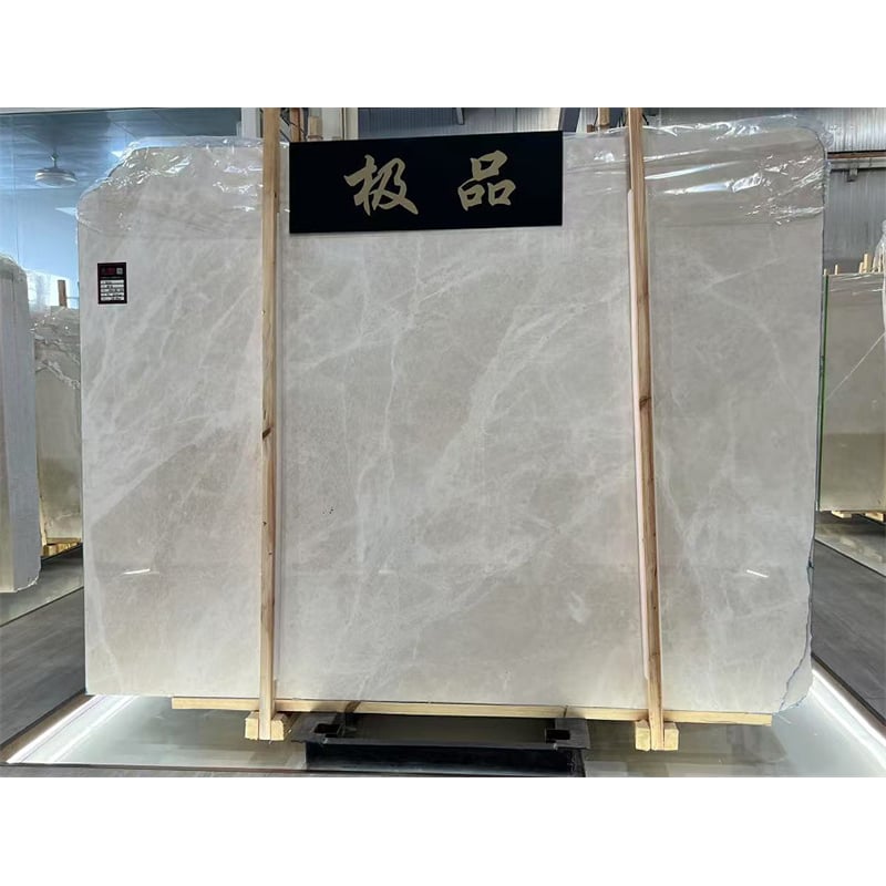 Premium Crema UNO Marble Slabs Ideal for Luxury Floor, Wall, Stair & Countertop Designs