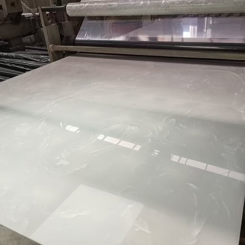 White Ice Jade Artificial Marble 270*180*1.8/2CM bathroom countertop, Interior walls, floors, window sills