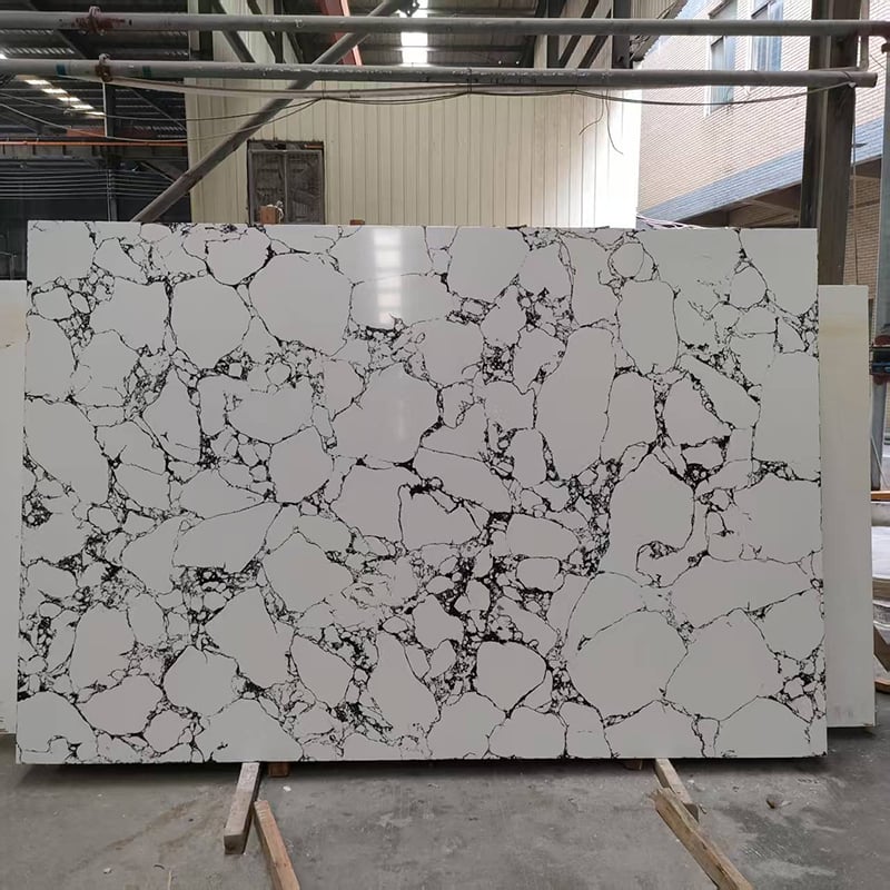 Panda White Artificial Marble NS-AS0026 270*180*1.8/2CM bathroom countertop, Interior walls, floors, window sills