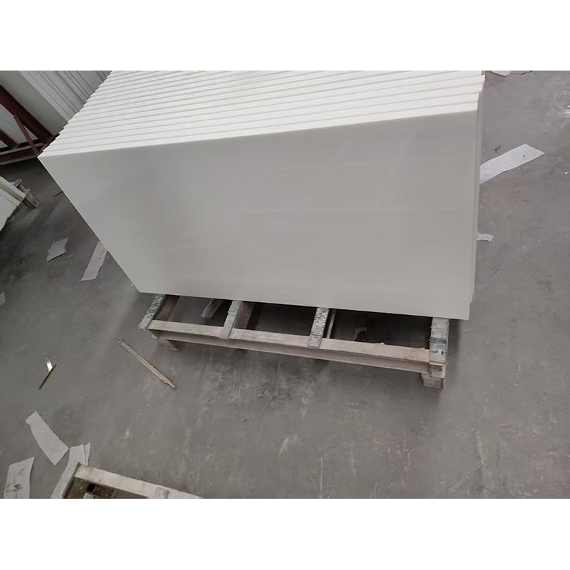 Pure White Nano Glass NS-NN0039 280*160*1.8CM kitchen countertop, Island, floors, background wall,monument
