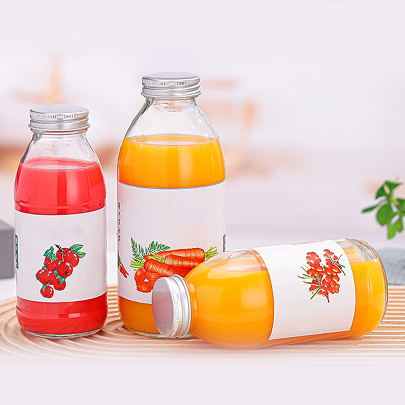 Premium Glass Juice Bottles with Lids for Every Brand