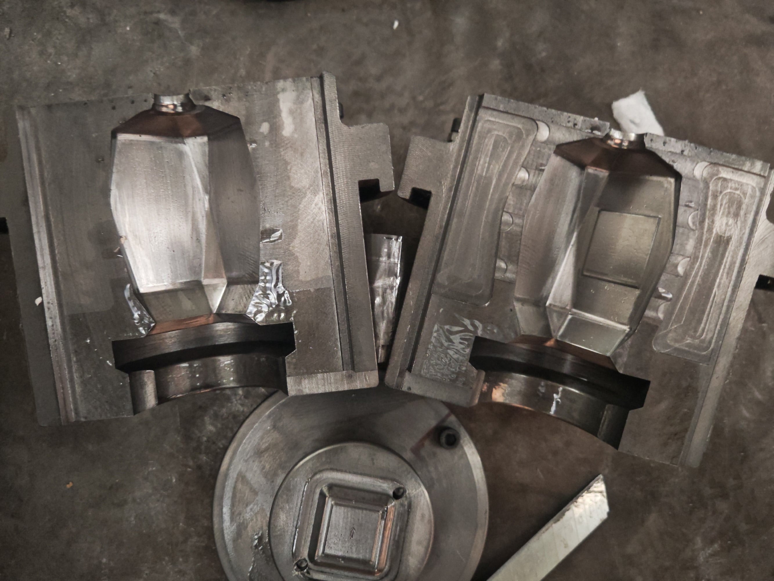 Glass bottle mold development
