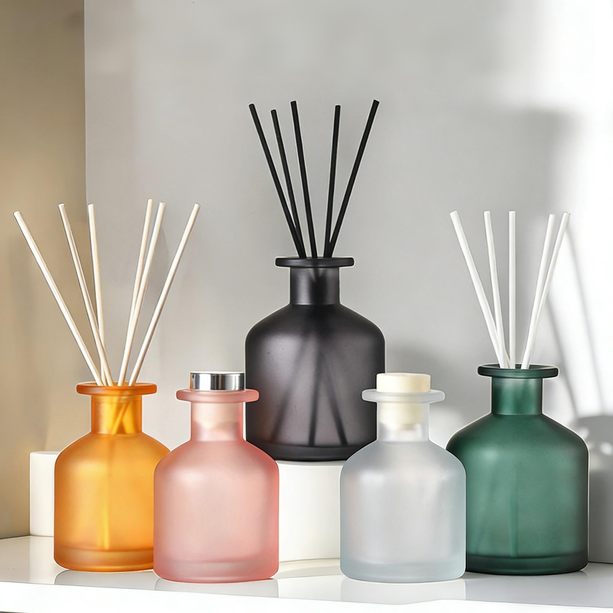OEM Custom 250ml Colourful Glass Aromatherapy Diffuser