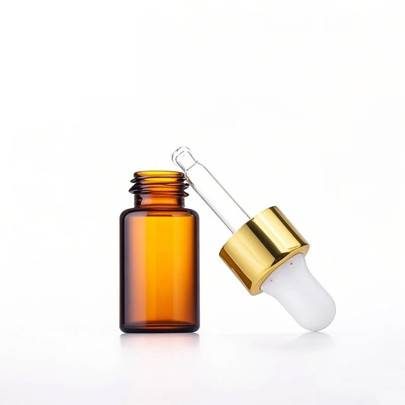 Empty Amber Glass Dropper Essential oil Bottle5.jpg