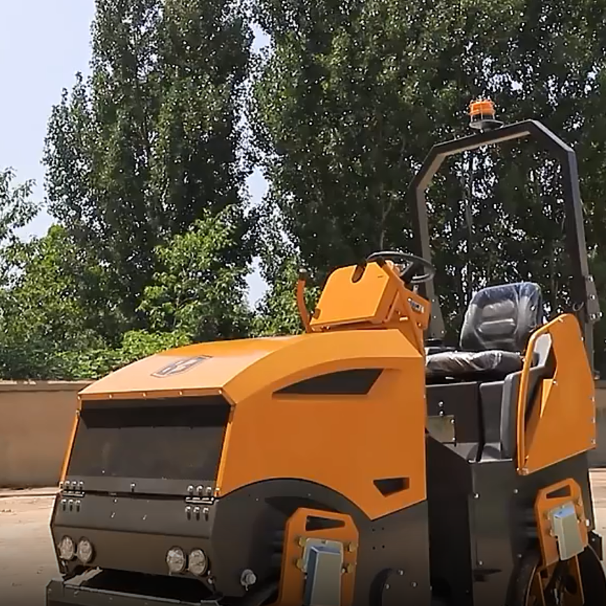 rullatrice stradale a doppio tamburo da 2 ton