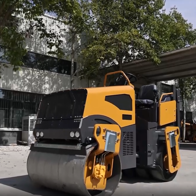 rullatrice stradale a doppio tamburo da 3,5 ton