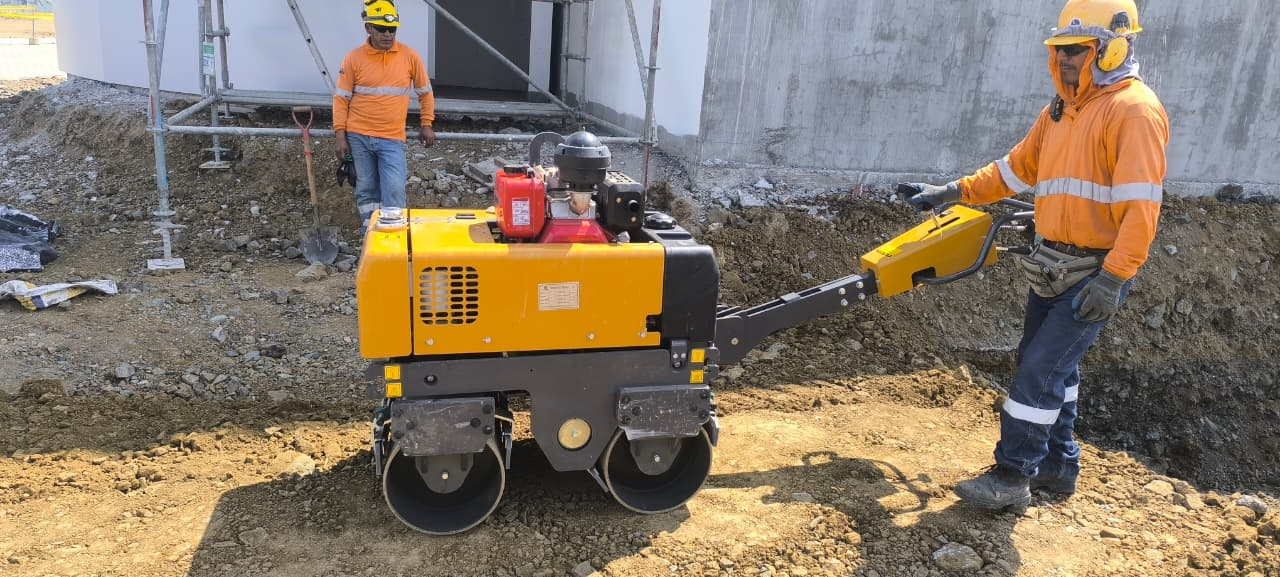 Feedback from a Bahrain customer on the BM80-800kg road roller