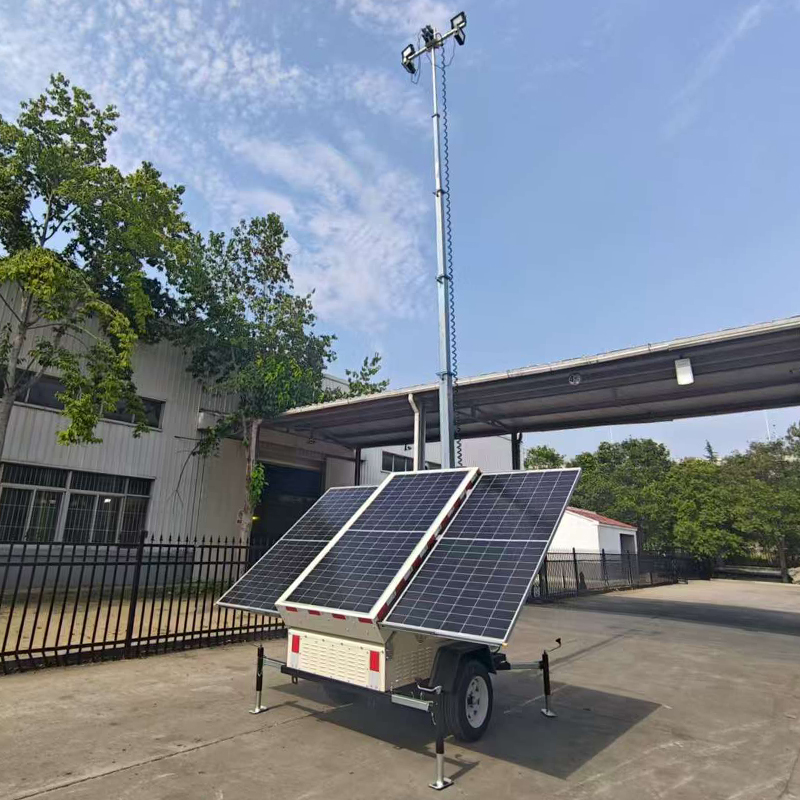 Maneuverability of a Compact Towable Light Tower in Crowded Areas