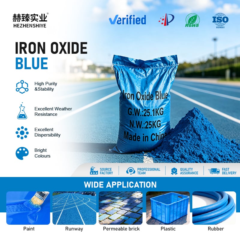 High-Purity Heat-Resistant Iron Oxide: Sustainable Supply for Premium Industries | hezhensy