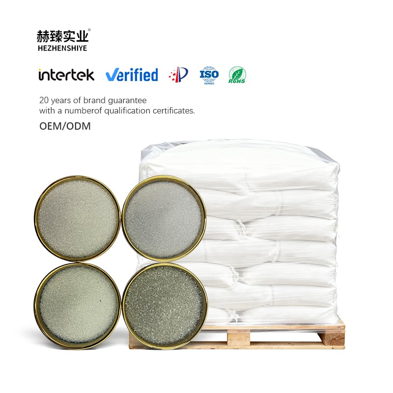 Solid glass microspheres polishing and grinding beads reflective blasting and rust removal microspheres for road markings
