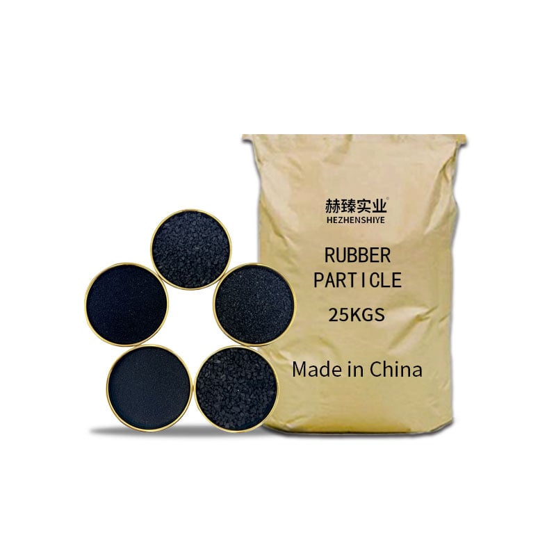 Rubber Particles: Elastic Functional Granules for Sports Surfaces and Construction Engineering