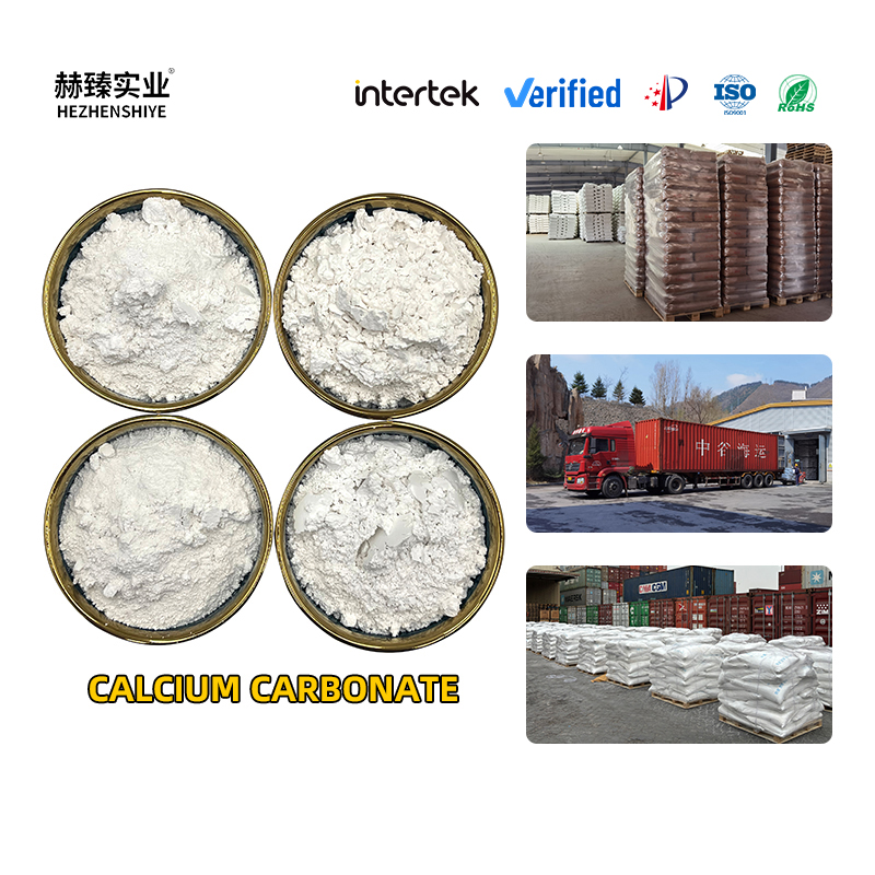 Ultrafine Ground Calcium Carbonate Powder For Plastic Masterbatch High Dispersion High Filling Rate Reduce Cost Increase Hardness
