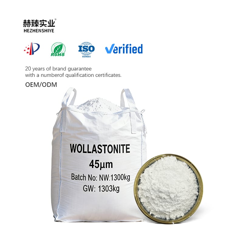 High-Purity Acicular Wollastonite for Water-Based Paints & Construction Adhesives