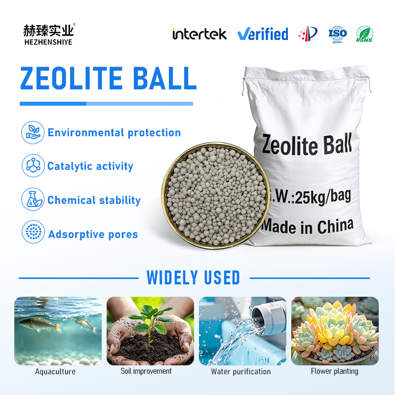 Zeolite ball