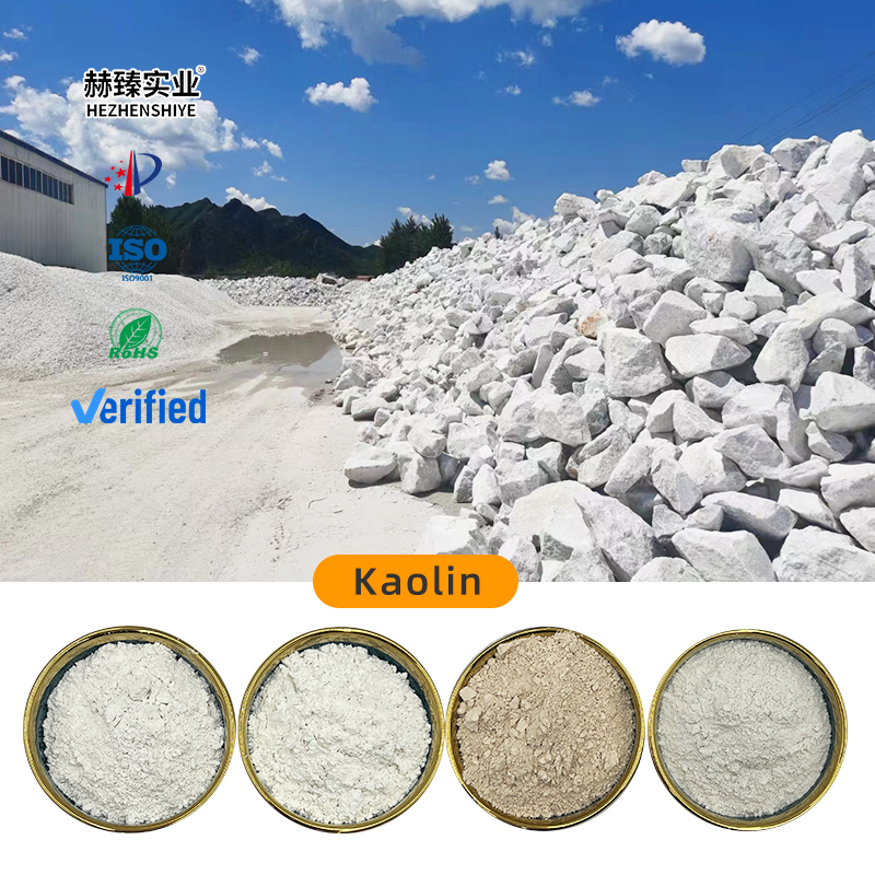 Manufacturer Supply 6000 Mesh Halloysite Nano Powder White Calcined Kaolin Clay for Ceramic Applications
