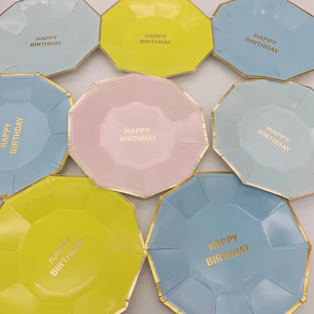 High-End Custom Wedding Party Tableware Project