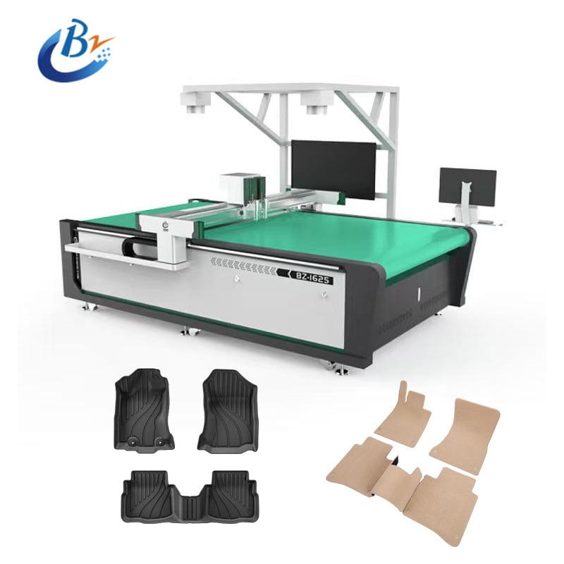 Vibrating Knife Cutting Machine for Automotive Interiors