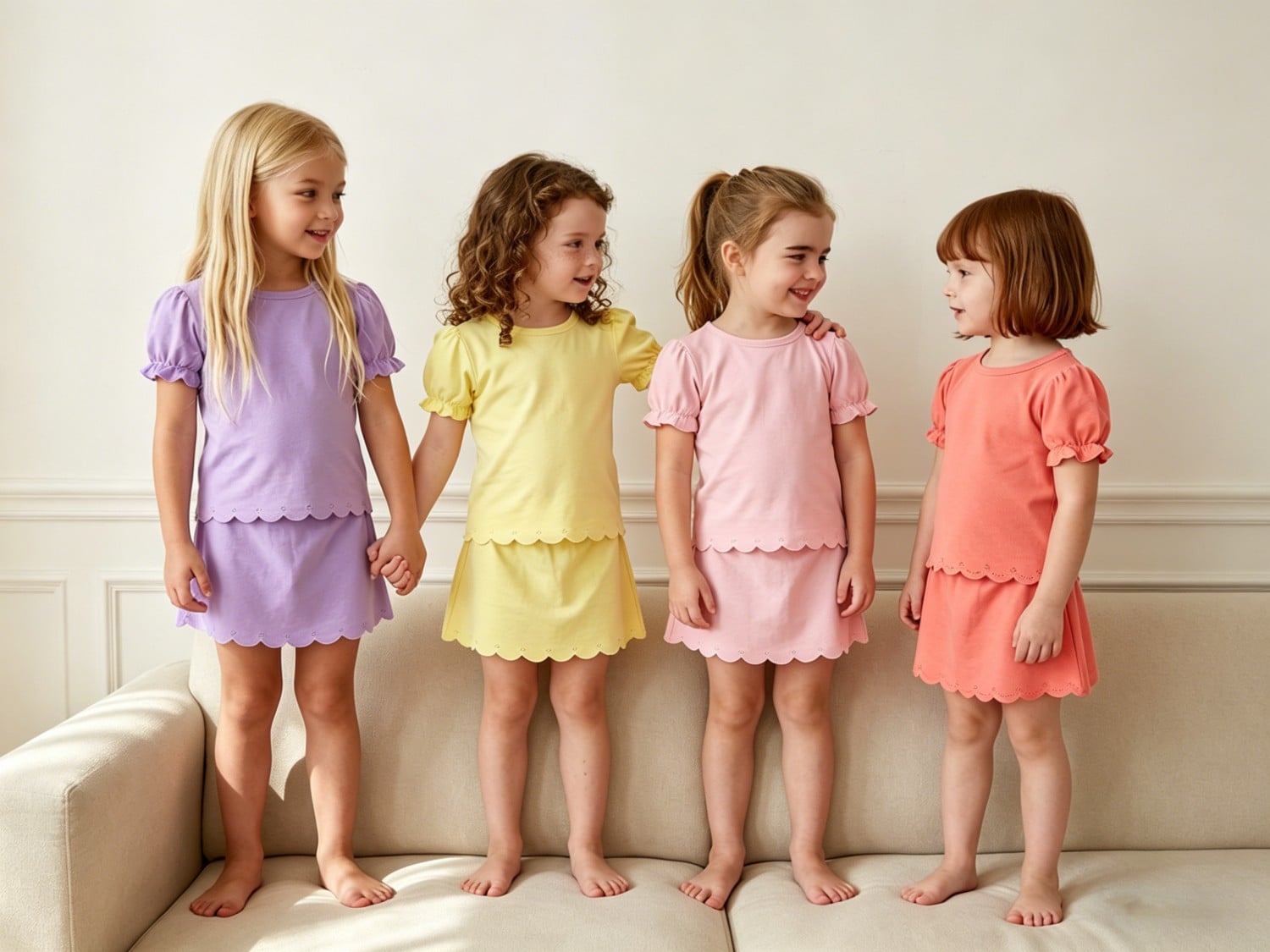 Puresun Kids Launches New Scallop-Edge Yoga & Activewear Collection: Where Playful Charm Meets Sporty Performance