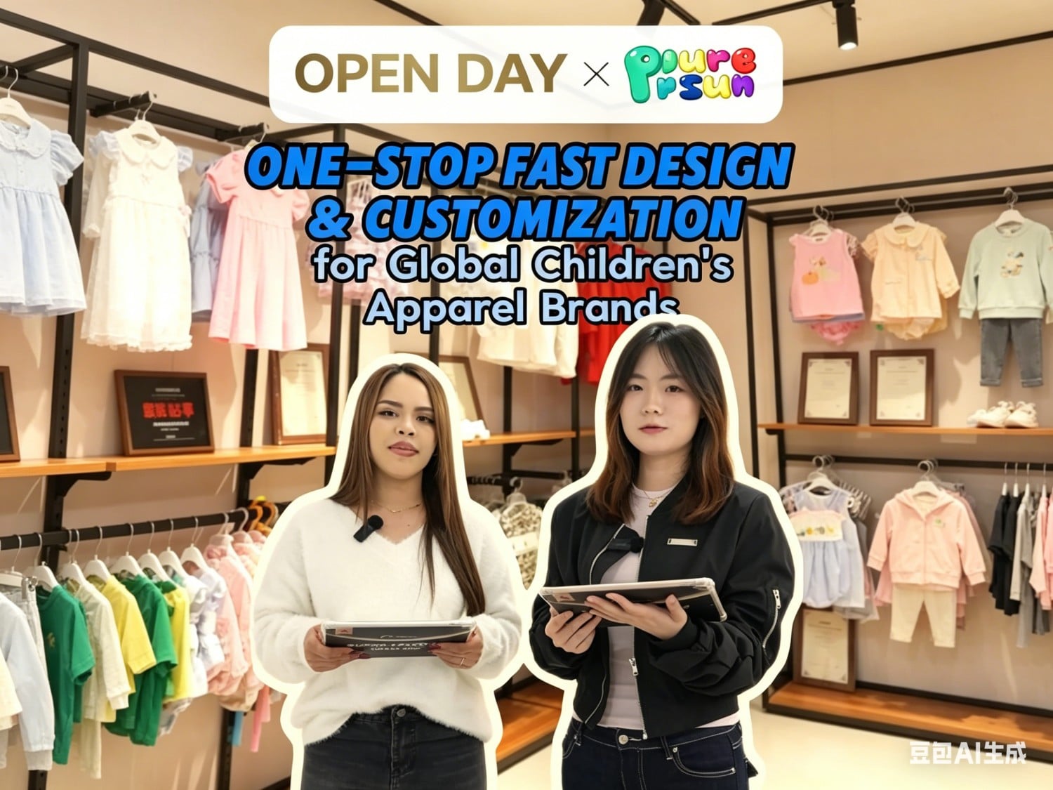 Puresun April Open Day Live Event: Showcasing One-Stop Fast Customization for Global Kids’ Wear Brands