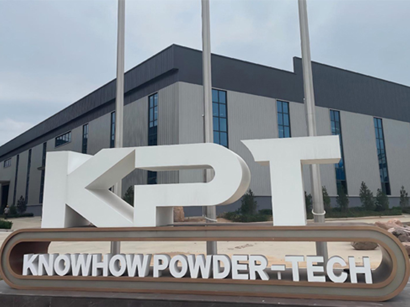 Pabrik anyar KnowhowPowder-Tech dioperasikeun