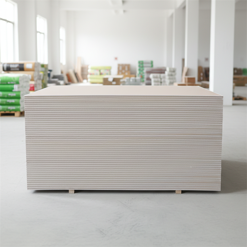 Standard Gypsum Board 1220x2440mm - High Strength Drywall Plasterboard