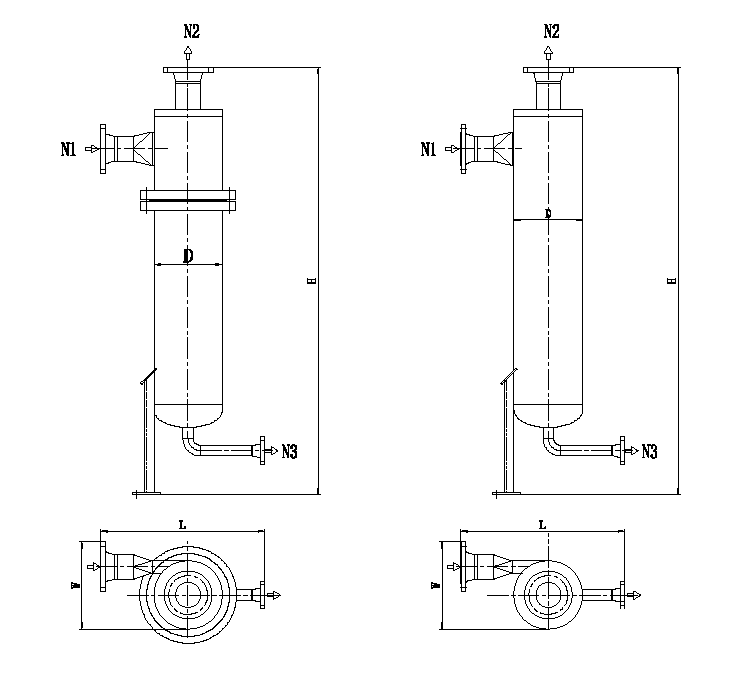 SXY-L liquid-solid hydrocyclone factory