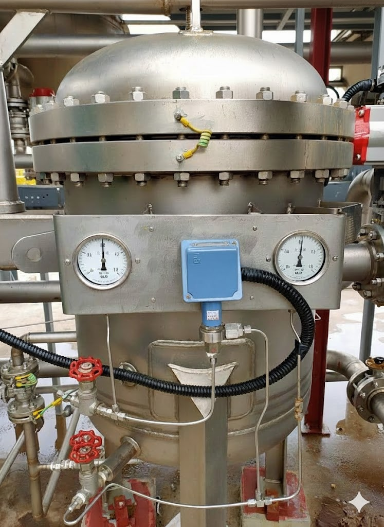 Automatic Condensate Recovery Candle Filter for Acrylic Fiber - 304 SS supplier