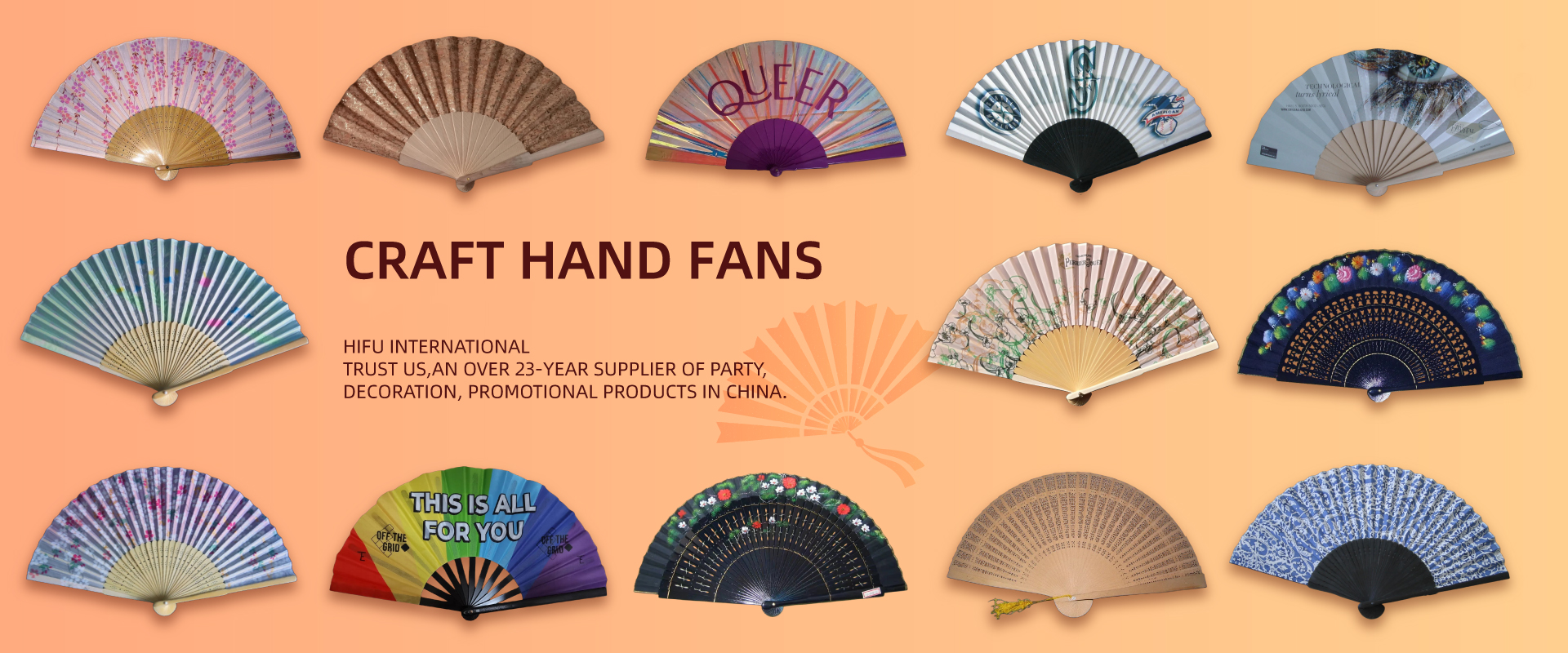 CRAFT HAND FANS