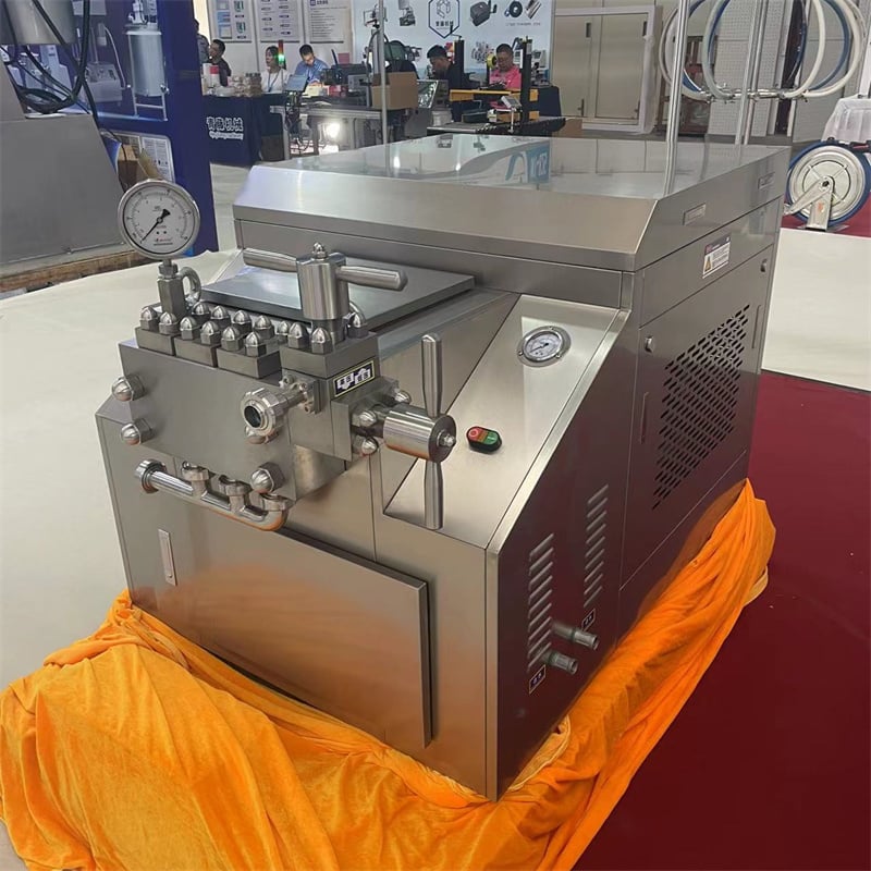 Milk Homogenizers for Small and Large Dairy Plants