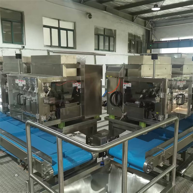 Linear Scale-Mixing Packaging System
