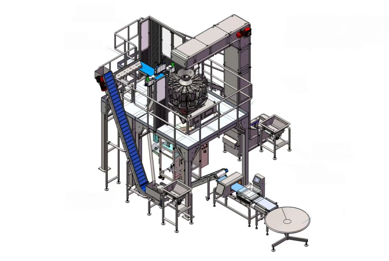 Nuts Packaging Weighing System