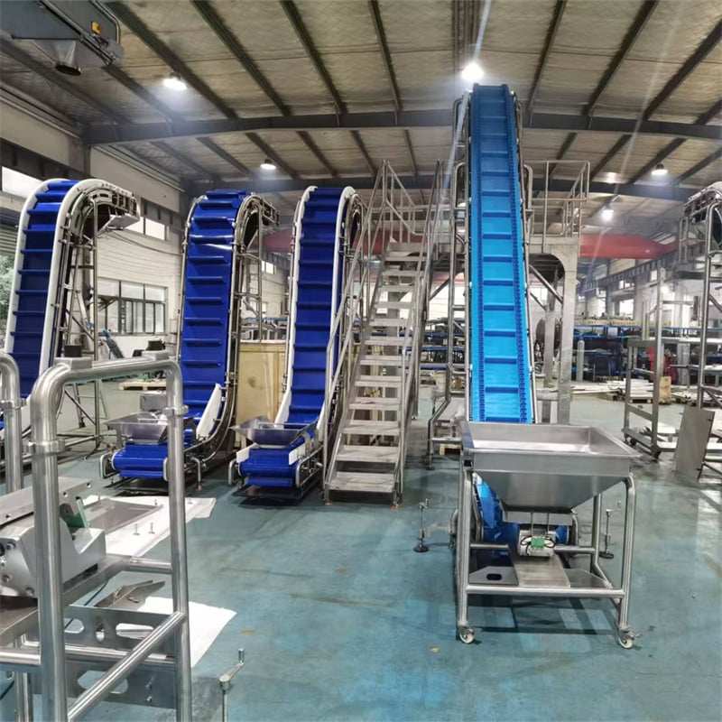 Inclined Conveyor-Nuts Packaging Weighing System