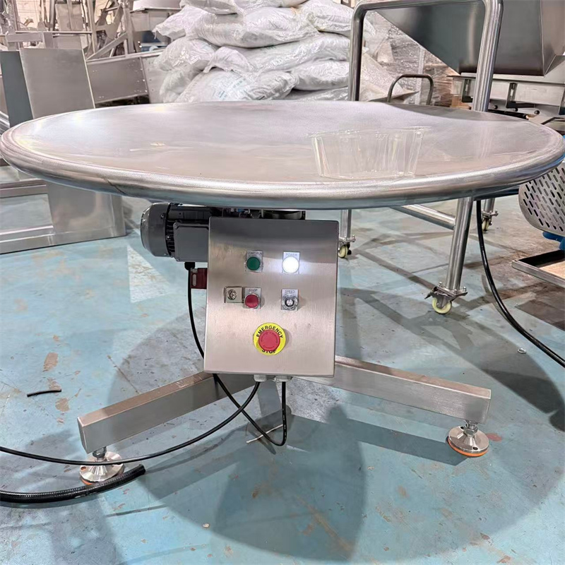 Turn Table-Nuts Packaging Weighing System