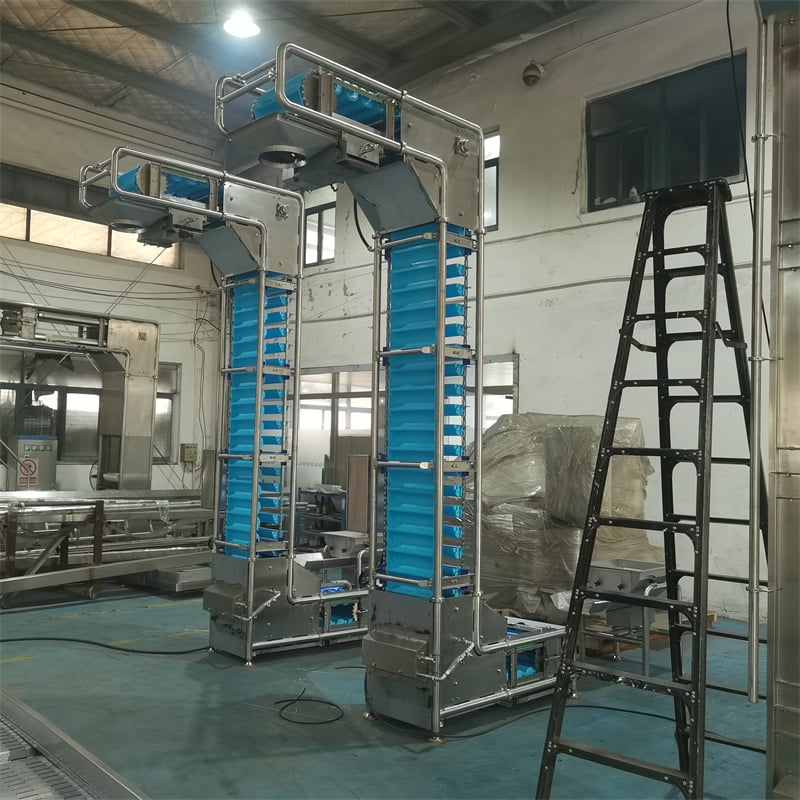 Bucket Elevator-Nuts Packaging Weighing System
