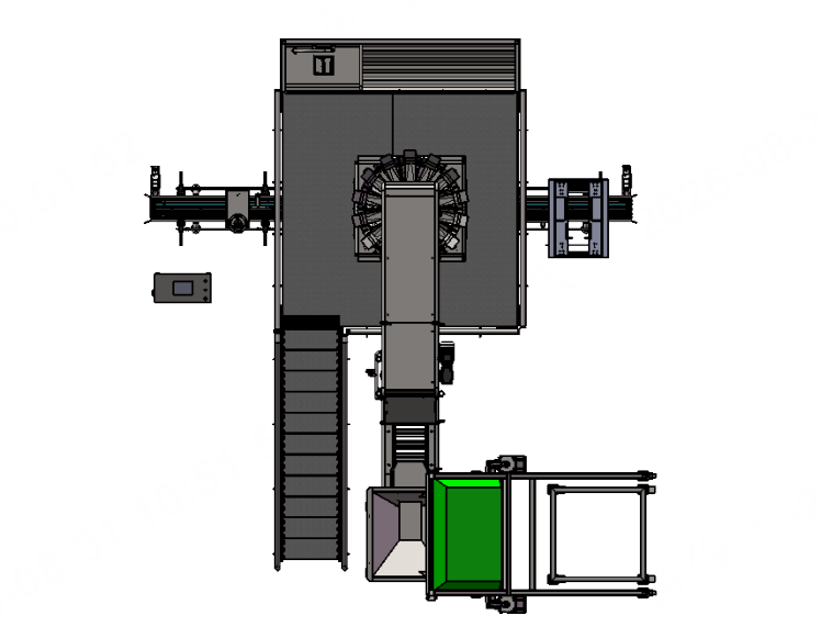 washdown platform  bucket elevator-1